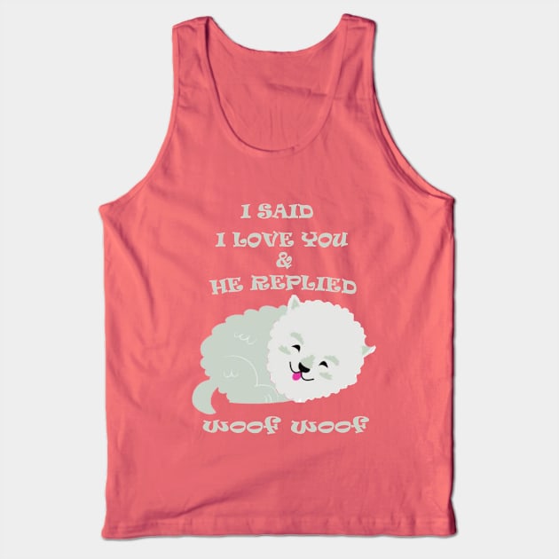 we all love mr doggie Tank Top by cr's store